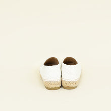 Chanel Bicolor CC Cap Toe Tweed Espadrille 36