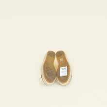 Chanel Bicolor CC Cap Toe Tweed Espadrille 36