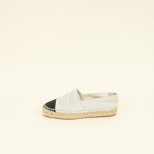 Chanel Bicolor CC Cap Toe Espadrille 36