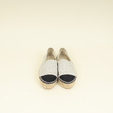 Chanel Bicolor CC Cap Toe Espadrille 36