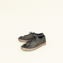 Chanel Bicolor CC Cap Toe Low Top Sneakers 37.5