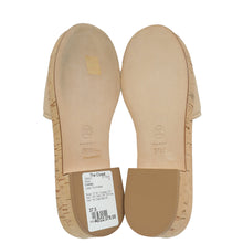 Chanel Beige Chanel Logo Mules Sandals 37.5