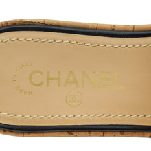 Chanel Beige Chanel Logo Mules Sandals 37.5