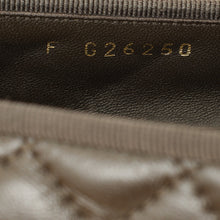 Chanel Brown CC Cap Toe Quilted Flat Ballerina 37.5