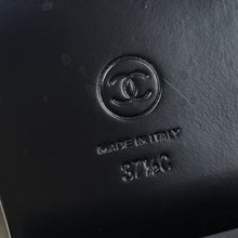 Chanel Black Interlocking CC Logo Platform Loafers 37.5