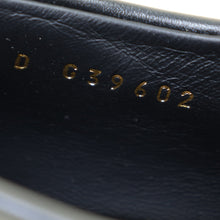 Chanel Black Interlocking CC Logo Platform Loafers 37.5