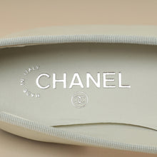 Chanel Bicolor Cap Toe Ballet Flats 37.5