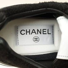 Chanel Bicolor CC Suede Sneaker 37
