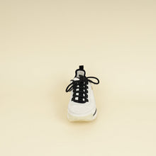 Chanel Bicolor CC Lace Up Sneakers 37.5