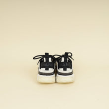 Chanel Bicolor CC Lace Up Sneakers 37.5