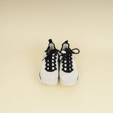 Chanel Bicolor CC Lace Up Sneakers 37.5
