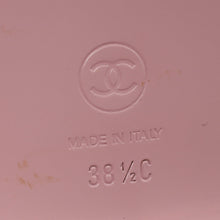 Chanel Lilac CC Twist Lock Quilted Slide Sandal 38.5
