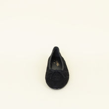 Chanel Black CC Cap Toe Ballet Flats 38.5