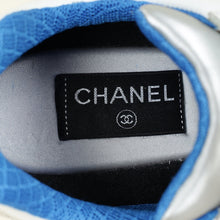 Chanel Multicolor CC Lace Up Sneaker 38.5