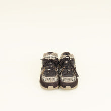 Chanel Brown CC Lace Up Sneakers 38.5