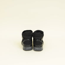 Chanel Black CC Mesh High Top Sneaker 38.5