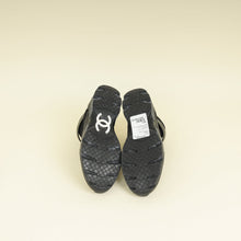 Chanel Black CC Mesh High Top Sneaker 38.5