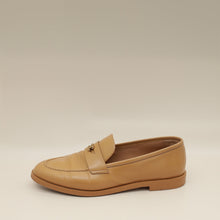 Chanel Dark Beige CC Loafer 38.5
