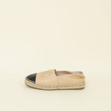 Chanel Bicolor CC Cap Toe Espadrille 38