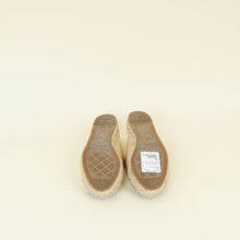 Chanel Bicolor CC Cap Toe Espadrille 38