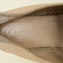 Chanel Bicolor CC Cap Toe Espadrille 38