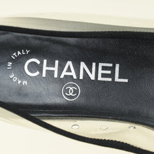 Chanel Bicolor CC Cap Toe Flat Ballerina 38