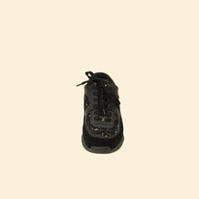 Chanel Black CC Sneakers 38