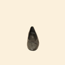 Chanel Brownish Grey CC Ballet Flats 38