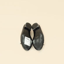 Chanel Black CC Ballet Flats 38