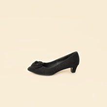 Chanel Black Lace Camellia 40mm Pumps 38