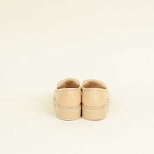Chanel Beige CC Pocket Quilted Moccasin Loafer 38