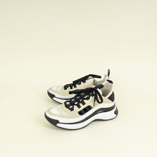 Chanel Bicolor CC Trainer Sneaker 38
