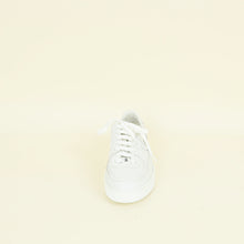Chanel White CC Trainer Sneaker 38