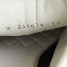 Chanel White CC Trainer Sneaker 38