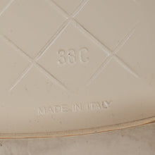 Chanel Beige CC Pocket Quilted Moccasin Loafer 38C