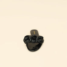 Chanel Black Camellia CC Slides 38