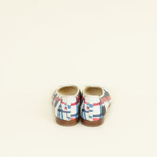 Chanel White Multicolor CC Printed Ballet Flats 39.5
