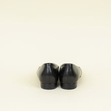 Chanel Black CC Cap Toe Ballerina 39