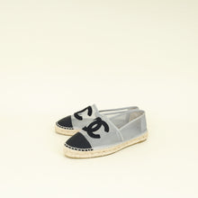 Chanel Bicolor CC Cap Toe Mesh Espadrille 39