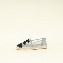 Chanel Bicolor CC Cap Toe Mesh Espadrille 39