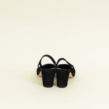 Chanel Bicolor Half d'Orsay Slingback Pumps 39