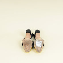 Chanel Bicolor Half d'Orsay Slingback Pumps 39