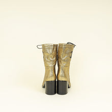 Chanel Bicolor CC Cap Toe Quilted Ankle Boot 39