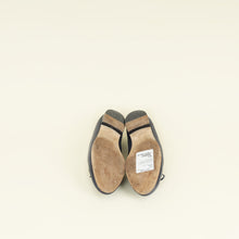 Chanel Navy CC Ballet Flats 40.5