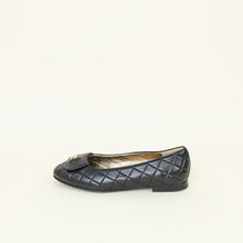 Chanel Black CC Ballet 40.5