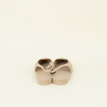 Chanel Beige CC Heart Pointed Flat Slingback Flat 40.5