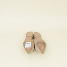 Chanel Beige CC Heart Pointed Flat Slingback Flat 40.5