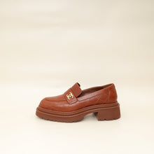 Chanel Brown CC Quilted Loafer 40