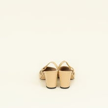 Chanel Bicolor Half D'Orsay Slingback Pumps 40
