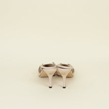 Chanel Bicolor Pointed Slingback Pumps 40
